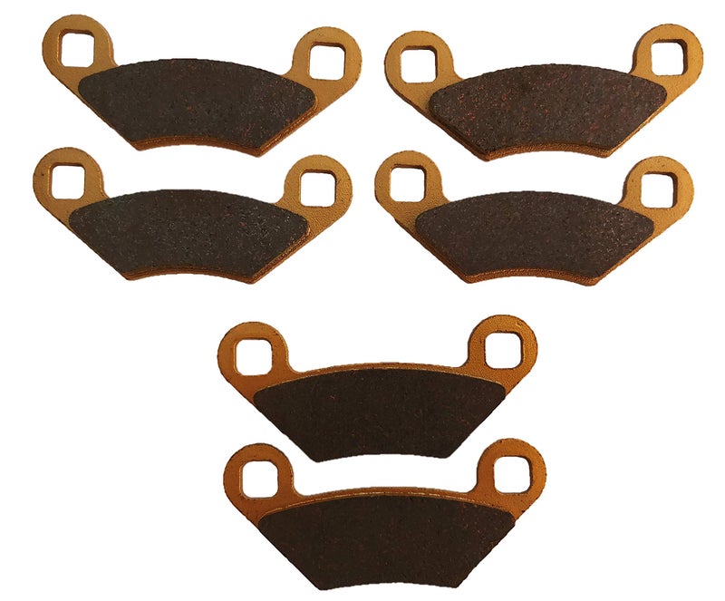Traild Polaris Sportsman 570/500/450/400/800/2009-2020 Touring 570 2017-2024 Ceramic Brake Pad Set - Image 2